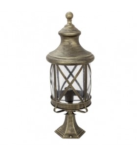 Sobremuro Exterior Orquidea 1xE27 Oro