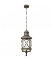 Colgante Exterior Orquidea 1xE27 Oro