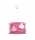 Colgante Nube Rosa 1xE27