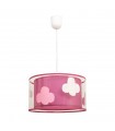 Colgante Nube Rosa 1xE27