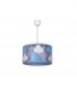 Colgante Nube Celeste 1xE27
