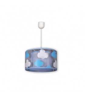 Colgante Nube Celeste 1xE27