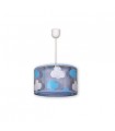 Colgante Nube Celeste 1xE27