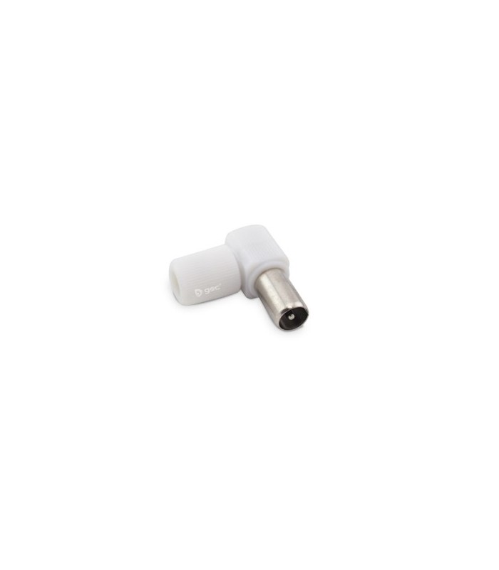 Conector Macho TV Acodado