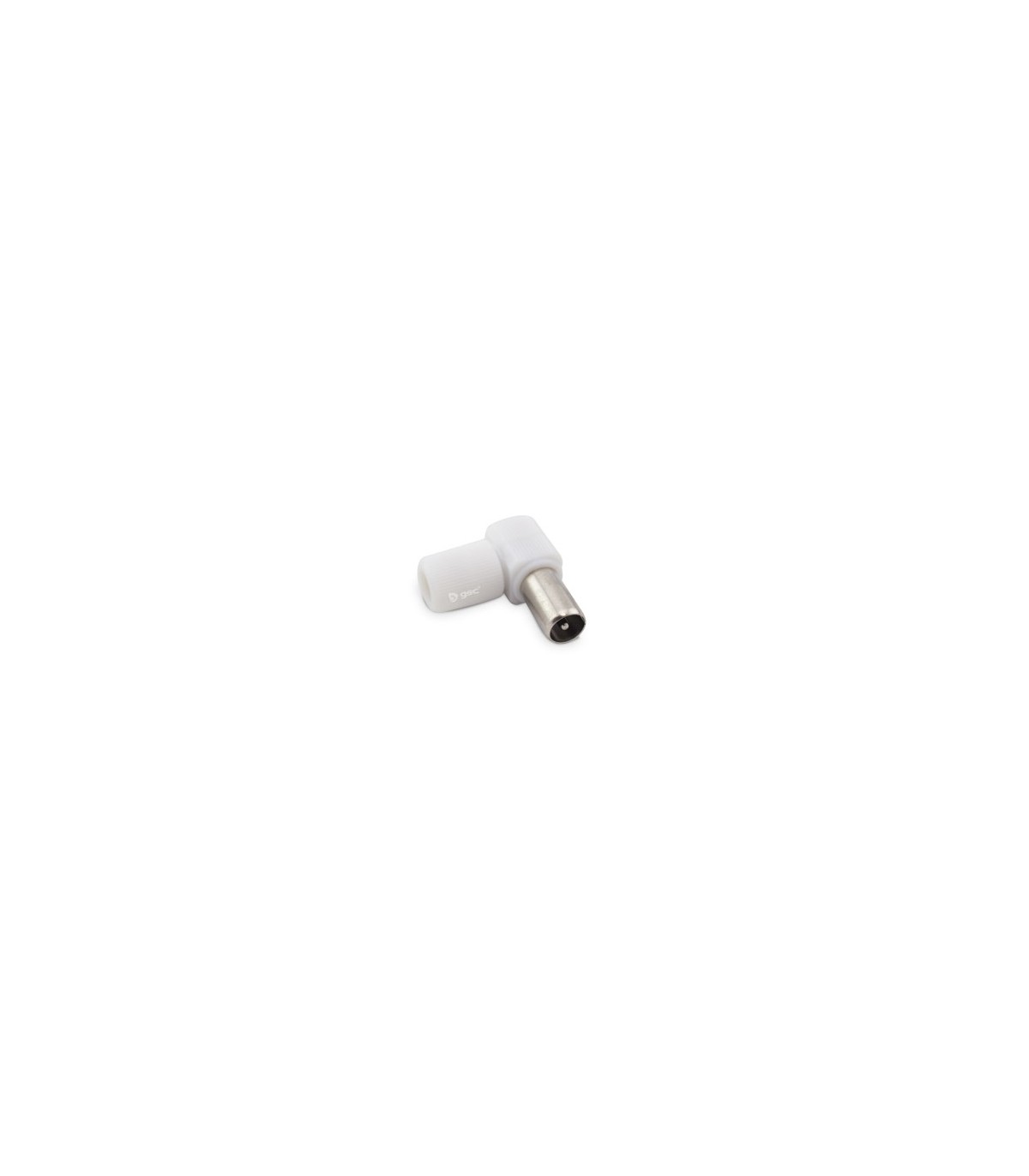 Conector Macho TV Acodado