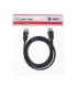 Cable Conexión HDMI-HDMI V1.4 Negro 1.8M