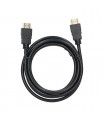Cable Conexión HDMI-HDMI V1.4 Negro 1.8M