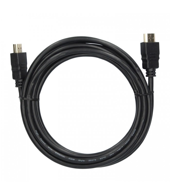Cable Conexión HDMI-HDMI V1.4 Negro 3M