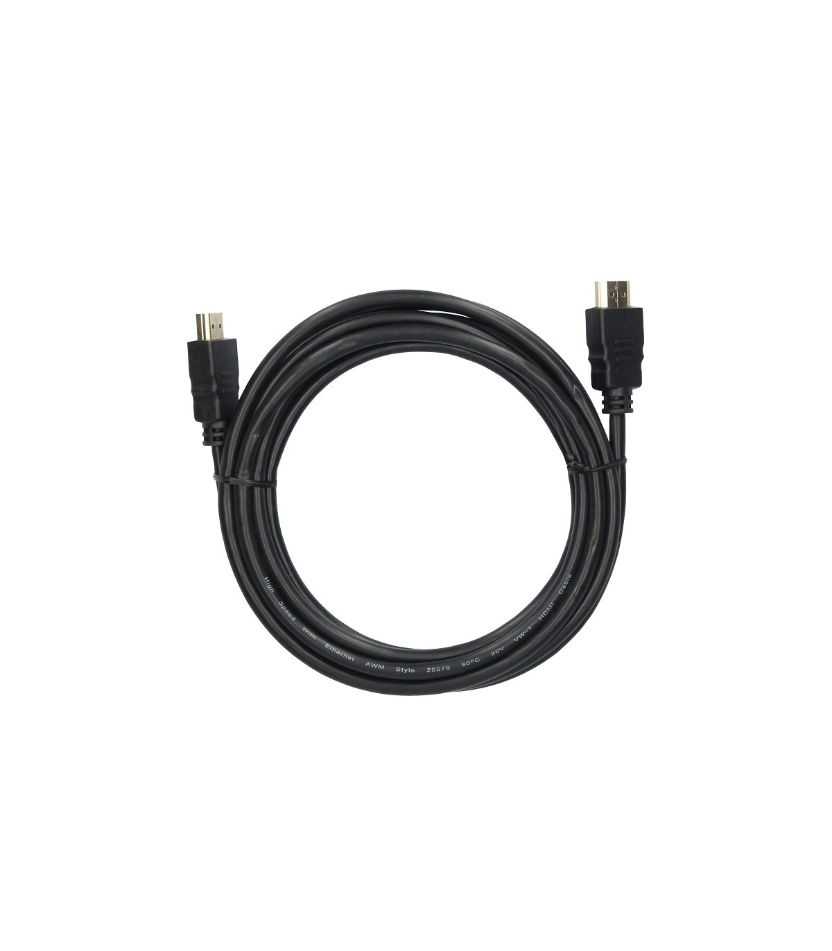 Cable Conexión HDMI-HDMI V1.4 Negro 3M