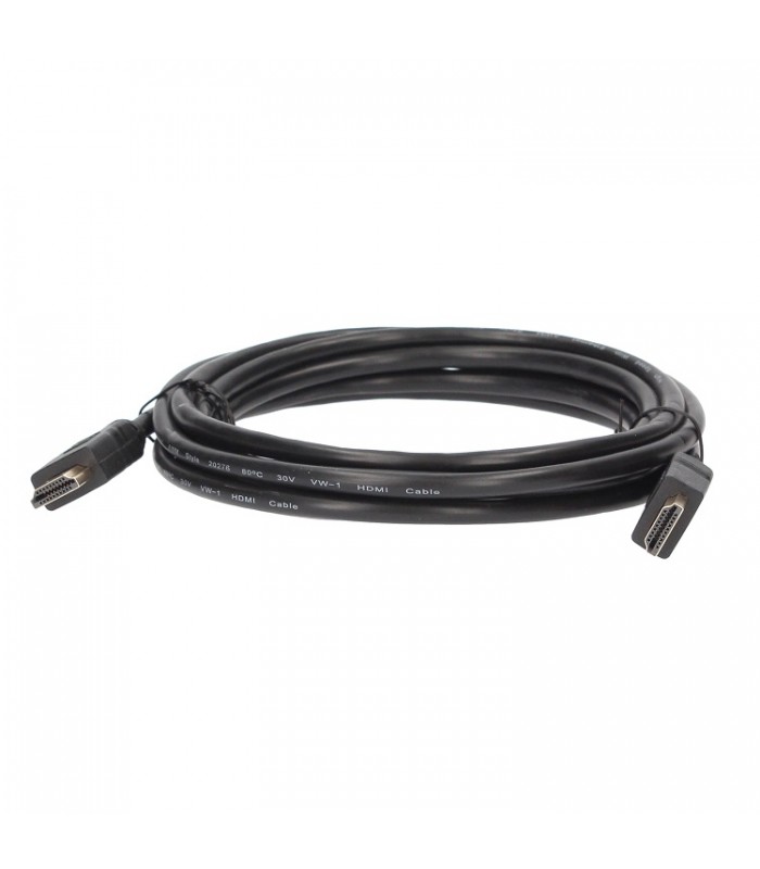 Cable Conexión HDMI-HDMI V1.4 Negro 3M