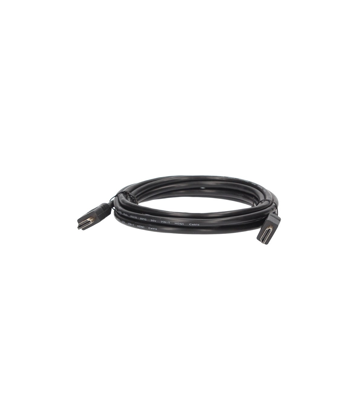 Cable Conexión HDMI-HDMI V1.4 Negro 3M