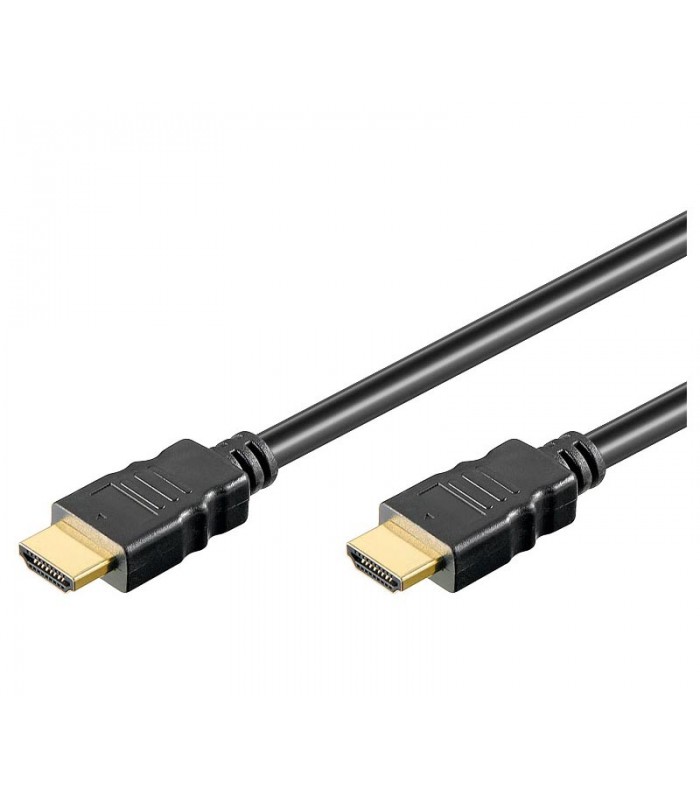 Cable Conexión HDMI-HDMI V1.4 Negro 15m 4K