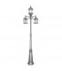 Farola Exterior Amapola 3xE27 Plata
