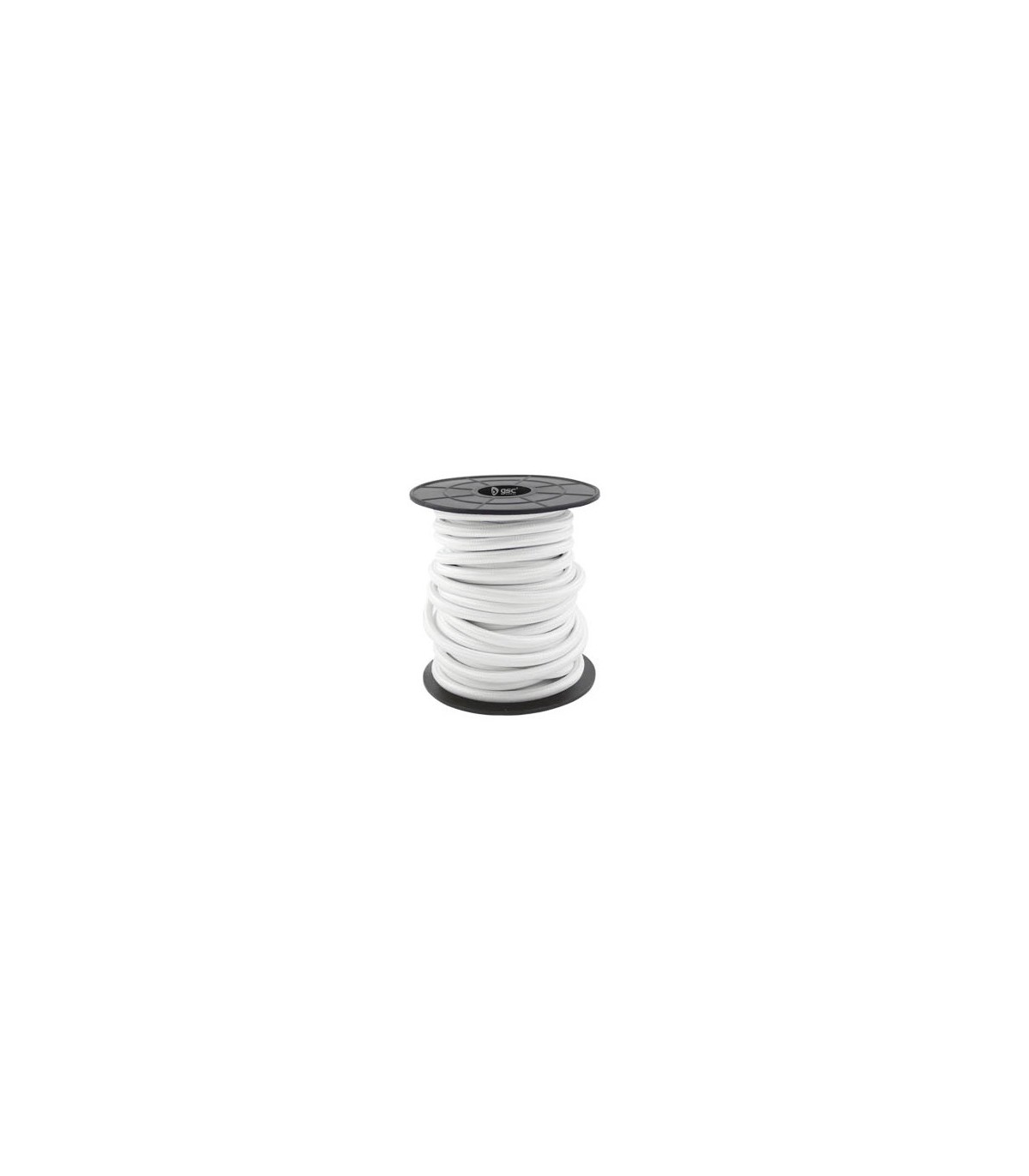 Cable Textil Blanco 2x0.75mm - 10m