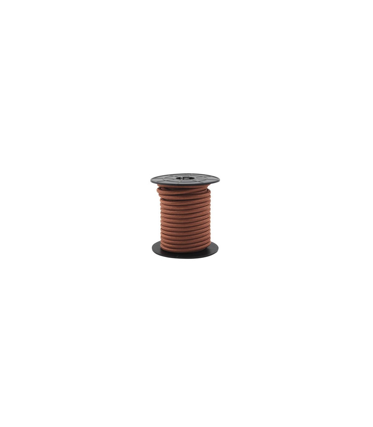 Cable Textil Marrón 2x0.75mm - 10m