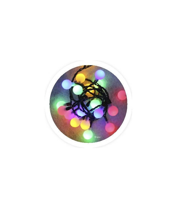 Guirnalda Led Bombillas 3.6W 4m 8 Funciones 230V IP44