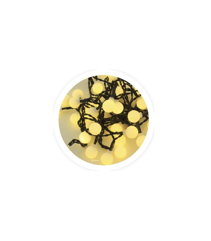 Guirnalda Led Bombillas 3.6W 4m 8 Funciones 230V IP44