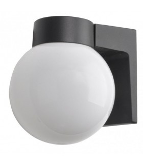 Aplique Exterior Aluminio Procyon 1xE27 Negro IP44