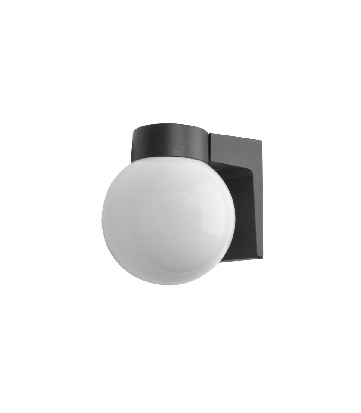Aplique Exterior Aluminio Procyon 1xE27 Negro IP44