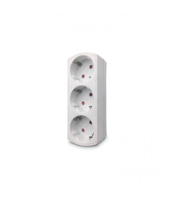 Adaptador Triple Salida Schuko En Línea