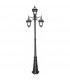 Farola Exterior Noeli 3xE27 Negra