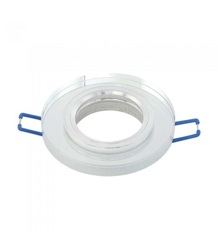 Aro Empotrable Fijo Redondo Cristal 1cm
