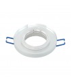 Aro Empotrable Fijo Redondo Cristal 1cm