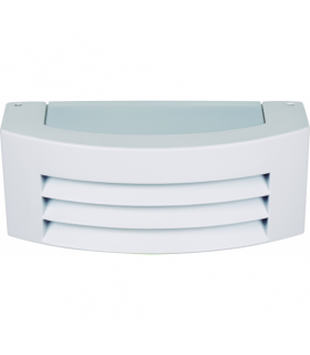 Aplique Exterior Misissipi 1xE27 IP44 Blanco