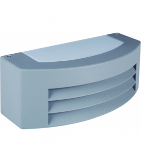 Aplique Exterior Misissipi 1xE27 IP44 gris