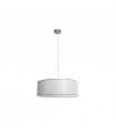 Colgante grande Quebec 5xE27 Blanca Reptil