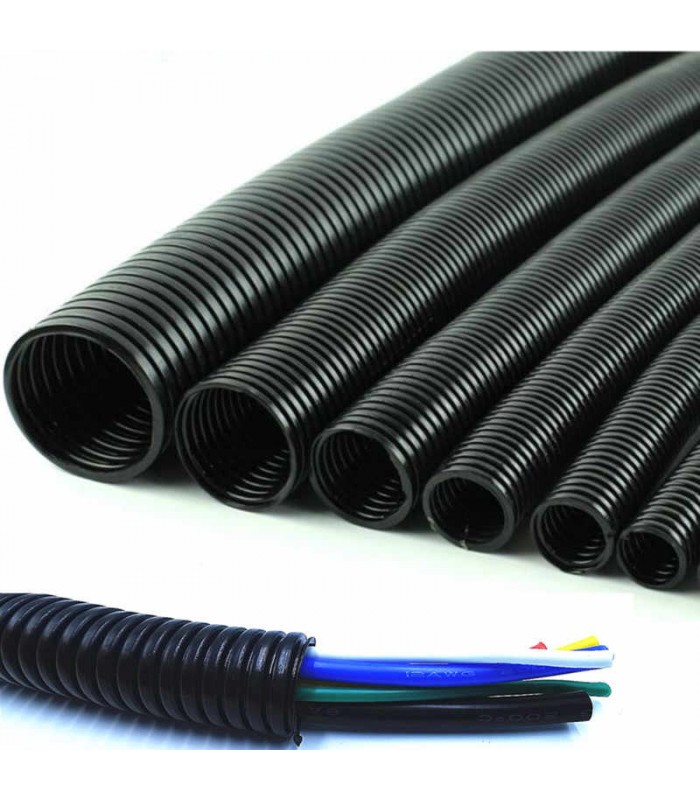 Corrugado M-32 Negro Metro