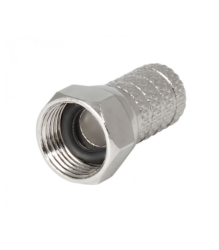 Conector F Metálico 7mm Estanco