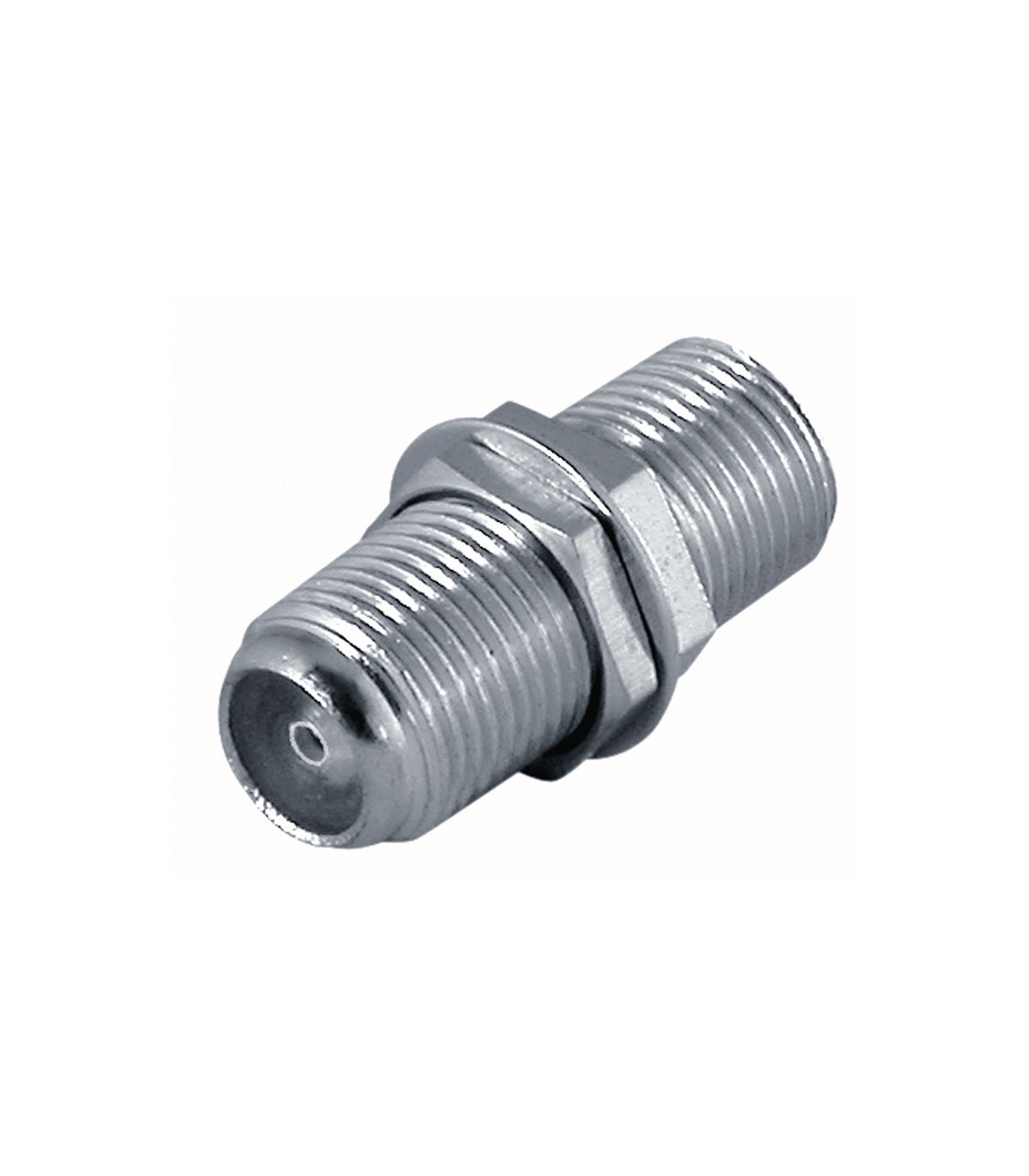 Adaptador F Hembra-Hembra C/Tuerca Metal