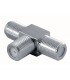 Adaptador Triple "F" Hembra (Metal)