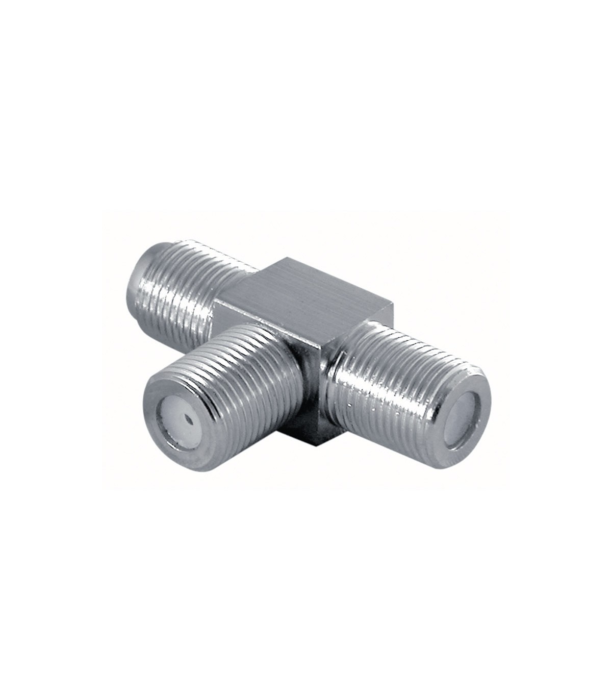 Adaptador Triple "F" Hembra (Metal)