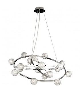 Lámpara Orbital Cromo 14xG9