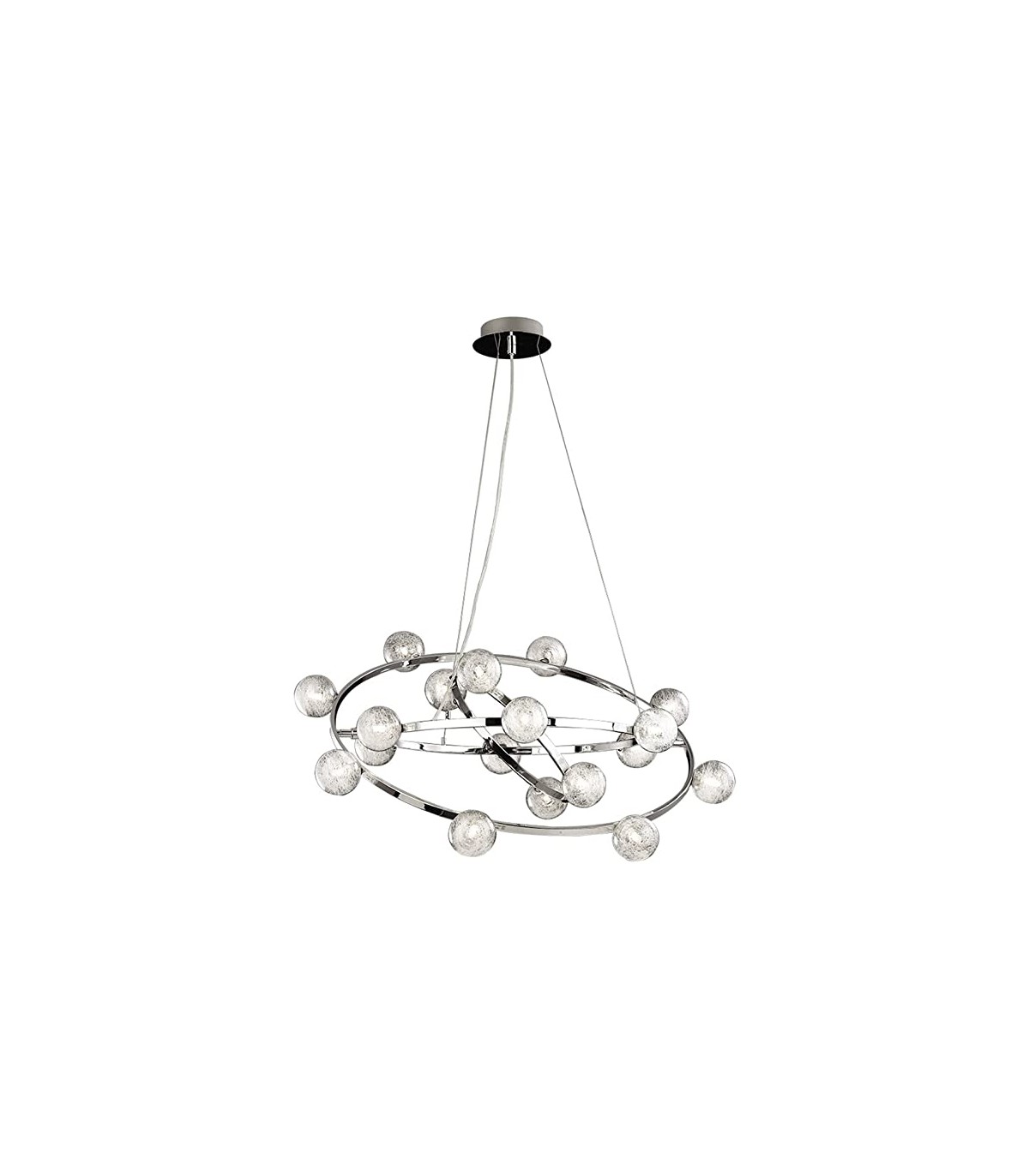 Lámpara Orbital Cromo 14xG9