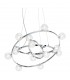 Lámpara Orbital Cromo 14xG9