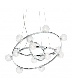 Lámpara Orbital Cromo 14xG9