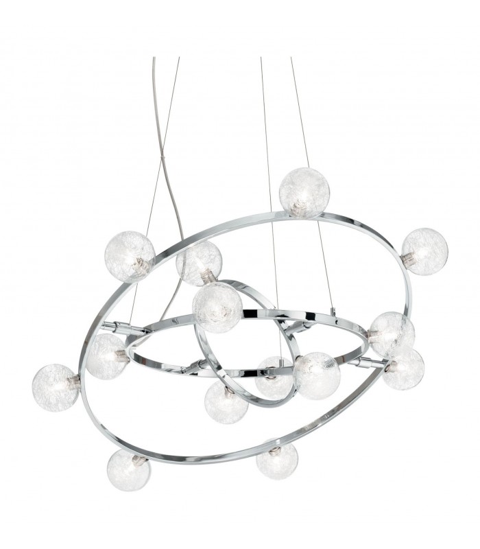 Lámpara Orbital Cromo 14xG9