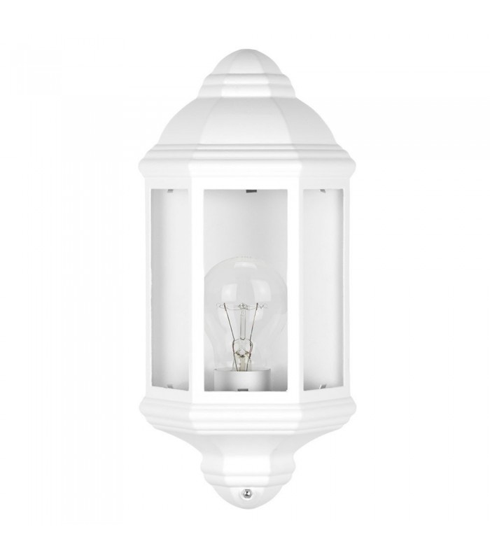 Aplique Exterior ANEMONA/SHAULA 1xE27 Blanco