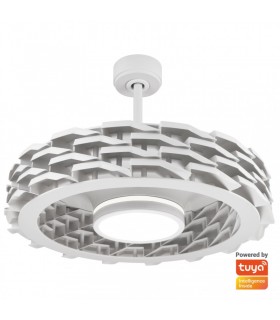 Ventilador Rubik WIFI APP DC 36W 2500LM Blanco CTT