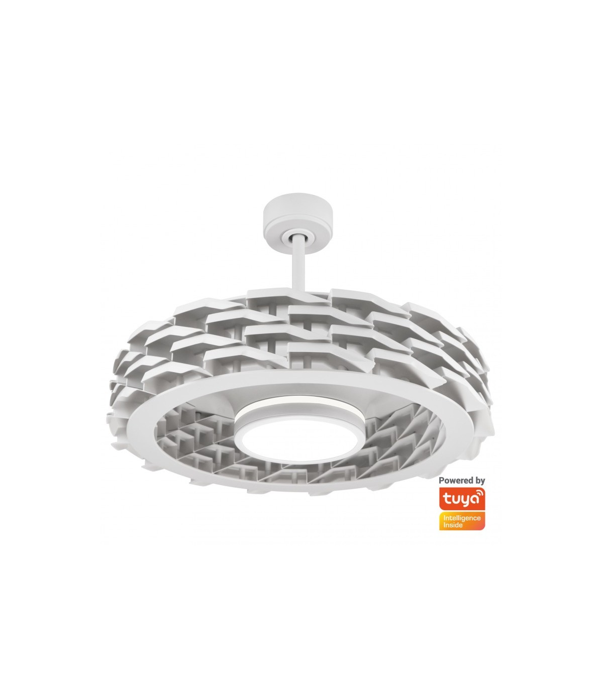 Ventilador Rubik WIFI APP DC 36W 2500LM Blanco CTT