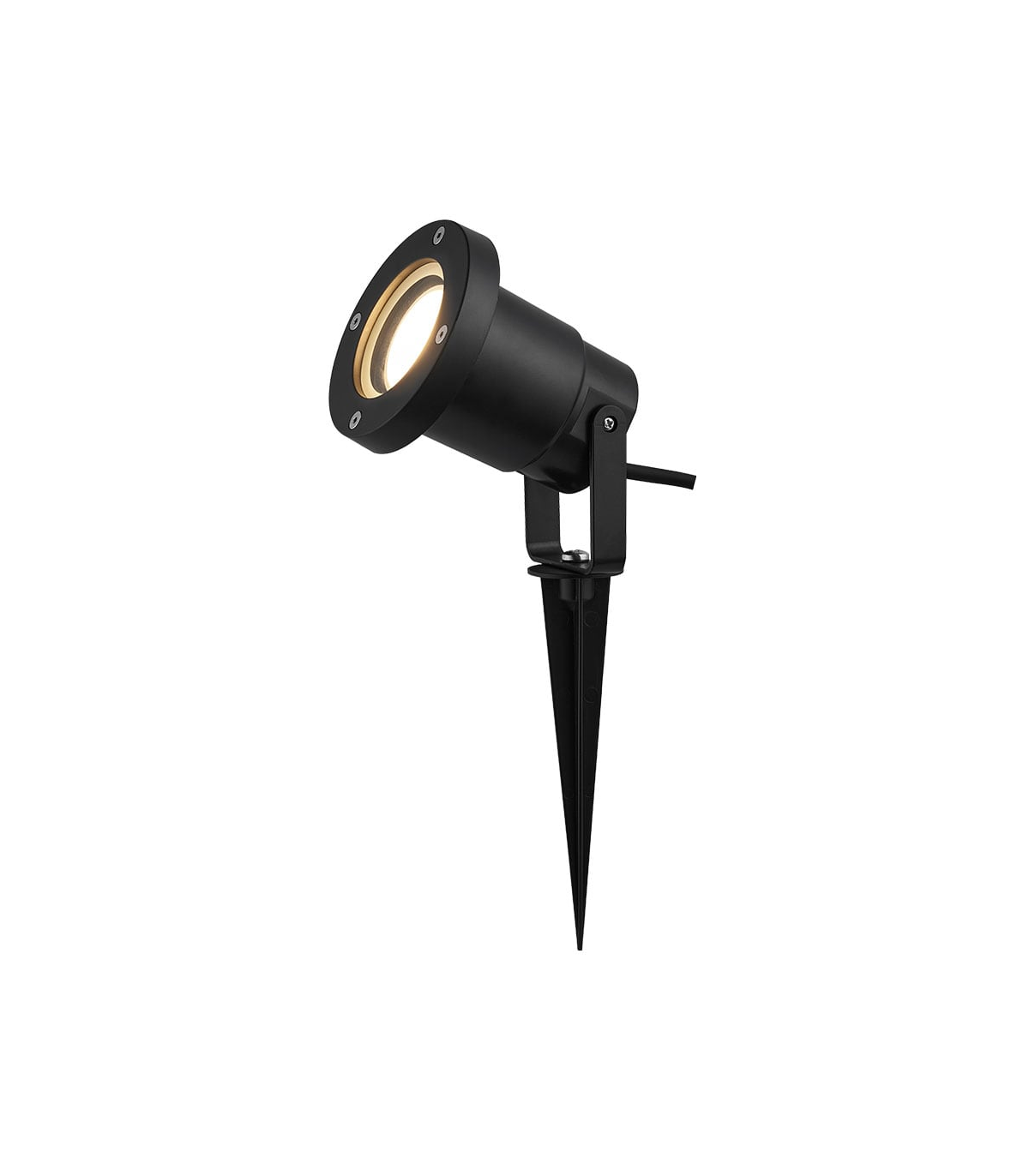 Estaca Jardín Clavos Negro 1xGU10 IP65