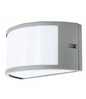 Aplique Exterior Tua 1xE27 IP44 gris