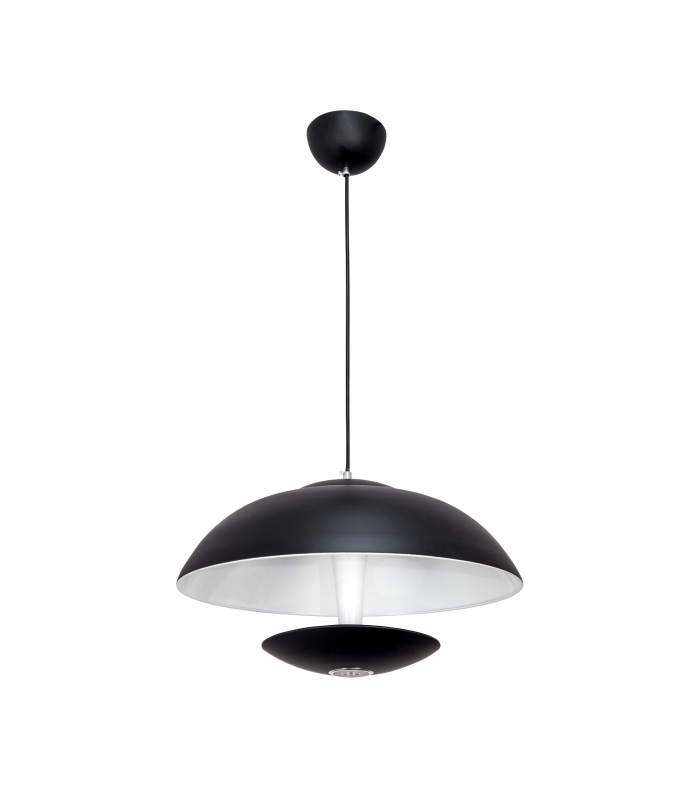 Lámpara Colgante Gallilei 51W Negro