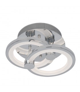 Plafón Led SYDNEY 32W 4160Lm Cromo CCT