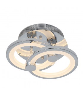 Plafón Led SYDNEY 32W 4160Lm Cromo CCT
