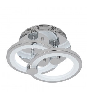 Plafón Led SYDNEY 32W 4160Lm Cromo CCT