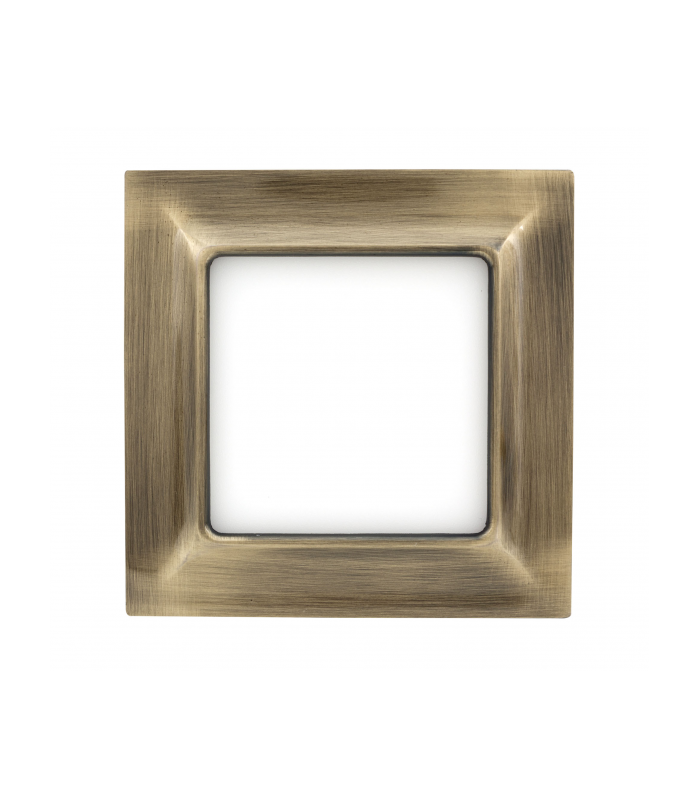 Downlight Ventura Cuadrado 9W 720LM Cuero